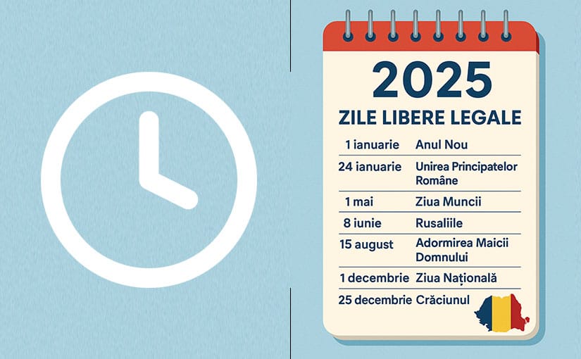 Zile Libere Legale 2025: Planificare weekenduri prelungite