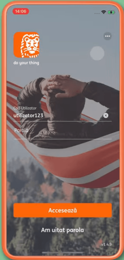 aplicația ING Home Bank